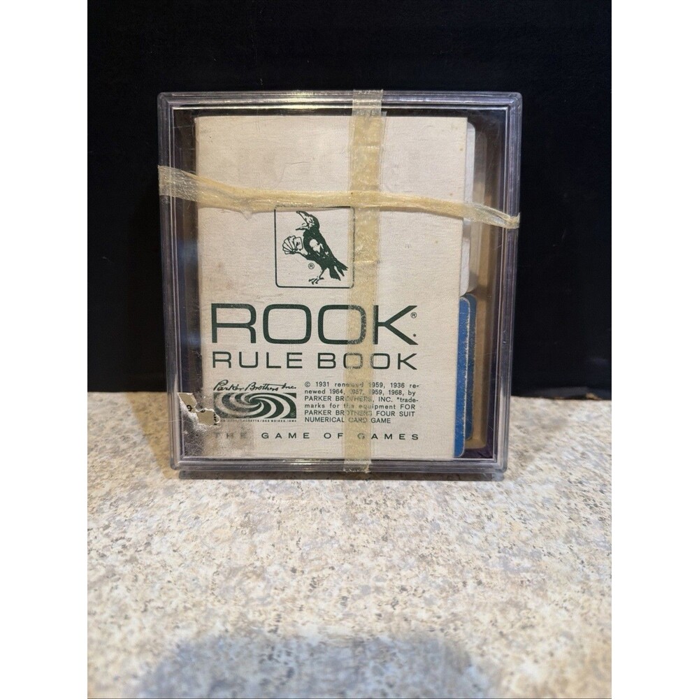 ROOK Card Game (1968) Parker Brothers 100% Complete W/ Instruction Book Vintage